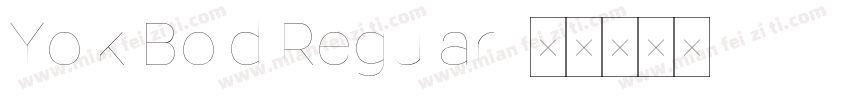 Yolk Bold Regular字体转换